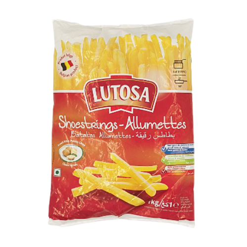 Lutosa 7mm Shoestring French Fries - Red
