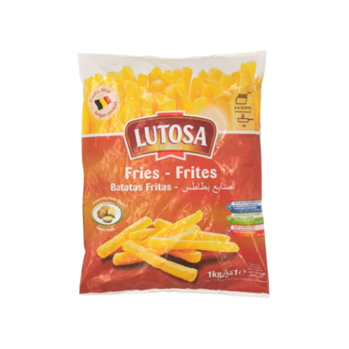 Lutosa 10mm Straight Cut French Fries - Red