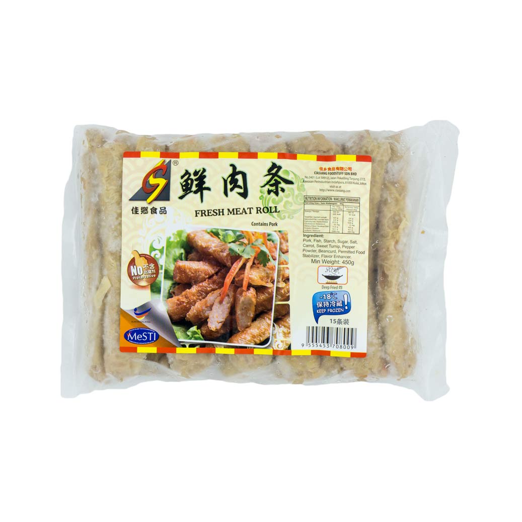 cia xiang fresh meat roll