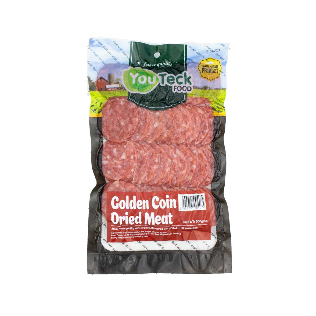 YouTeck Golden Coin Dried Pork Meat